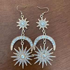 Sun Moon Earrings